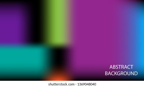 Gradient mesh abstract background. Blurred bright colors mesh background - vector
