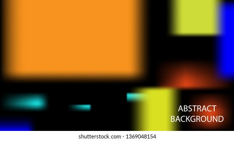 Gradient mesh abstract background. Blurred bright colors mesh background - vector