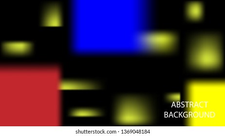 Gradient mesh abstract background. Blurred bright colors mesh background - vector