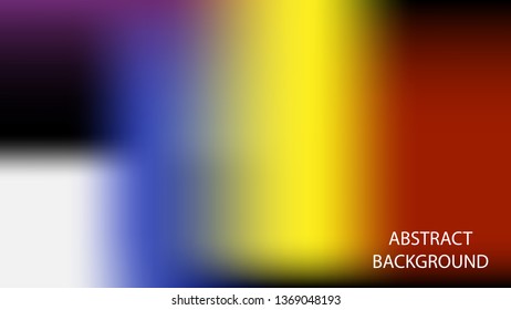 Gradient mesh abstract background. Blurred bright colors mesh background - vector