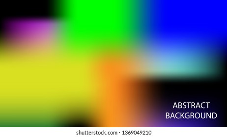 Gradient mesh abstract background. Blurred bright colors mesh background - vector