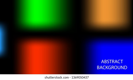 Gradient mesh abstract background. Blurred bright colors mesh background - vector