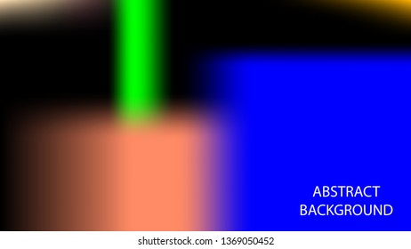 Gradient mesh abstract background. Blurred bright colors mesh background - vector