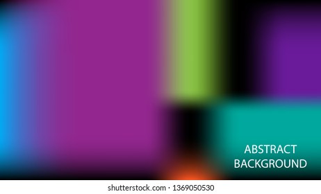 Gradient mesh abstract background. Blurred bright colors mesh background - vector