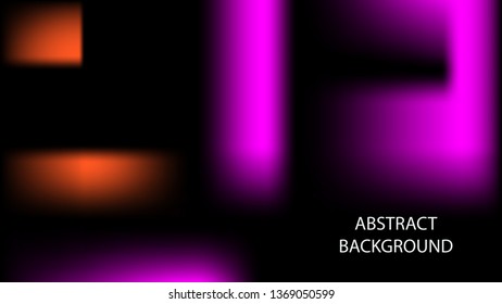 Gradient mesh abstract background. Blurred bright colors mesh background - vector