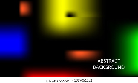 Gradient mesh abstract background. Blurred bright colors mesh background - vector