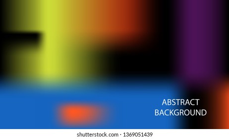 Gradient mesh abstract background. Blurred bright colors mesh background - vector