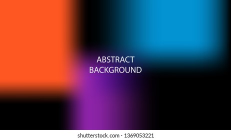 Gradient mesh abstract background. Blurred bright colors mesh background - vector
