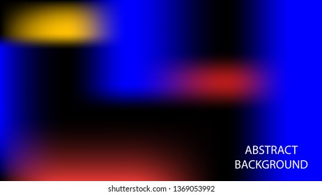 Gradient mesh abstract background. Blurred bright colors mesh background - vector