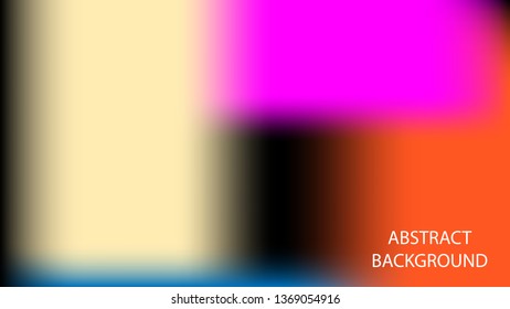 Gradient mesh abstract background. Blurred bright colors mesh background - vector