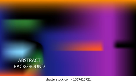 Gradient mesh abstract background. Blurred bright colors mesh background - vector