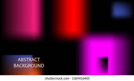 Gradient mesh abstract background. Blurred bright colors mesh background - vector