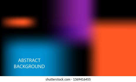 Gradient mesh abstract background. Blurred bright colors mesh background - vector