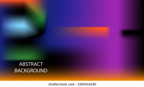 Gradient mesh abstract background. Blurred bright colors mesh background - vector