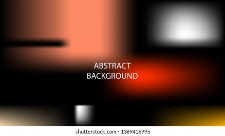 Gradient mesh abstract background. Blurred bright colors mesh background - vector