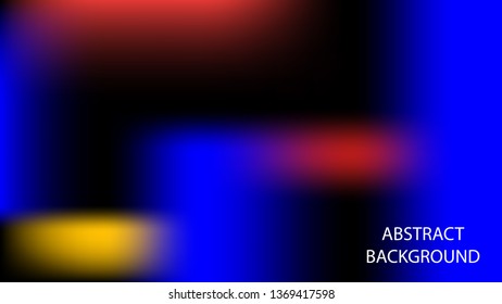 Gradient mesh abstract background. Blurred bright colors mesh background - vector