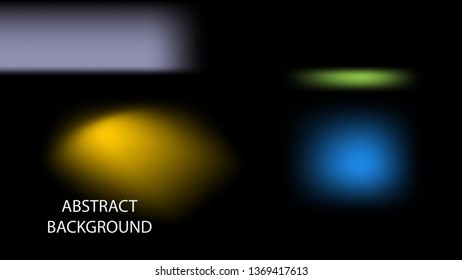 Gradient mesh abstract background. Blurred bright colors mesh background - vector