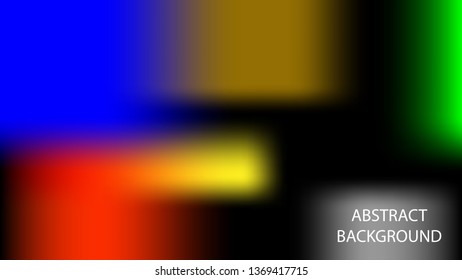 Gradient mesh abstract background. Blurred bright colors mesh background - vector