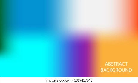 Gradient mesh abstract background. Blurred bright colors mesh background - vector