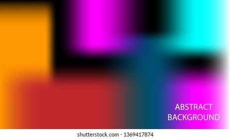 Gradient mesh abstract background. Blurred bright colors mesh background - vector