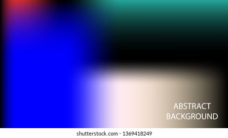 Gradient mesh abstract background. Blurred bright colors mesh background - vector