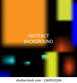 Gradient mesh abstract background. Blurred bright colors mesh background - vector