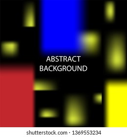 Gradient mesh abstract background. Blurred bright colors mesh background - vector