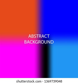 Gradient mesh abstract background. Blurred bright colors mesh background - vector