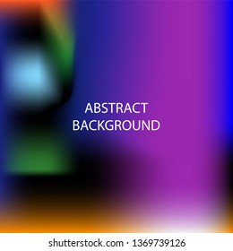Gradient mesh abstract background. Blurred bright colors mesh background - vector