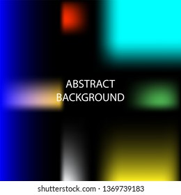Gradient mesh abstract background. Blurred bright colors mesh background - vector