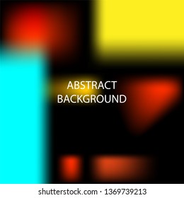 Gradient mesh abstract background. Blurred bright colors mesh background - vector