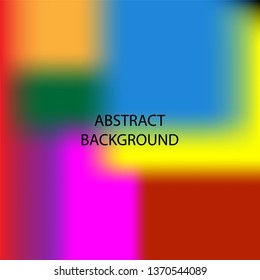 Gradient mesh abstract background. Blurred bright colors mesh background - vector