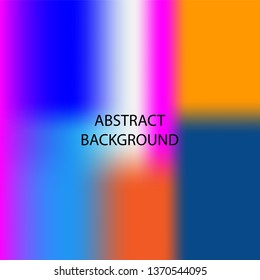 Gradient mesh abstract background. Blurred bright colors mesh background - vector
