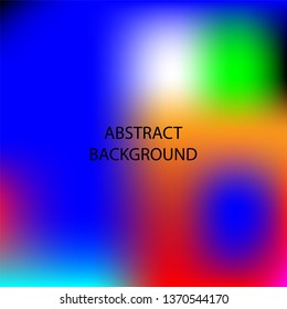 Gradient mesh abstract background. Blurred bright colors mesh background - vector