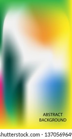 Gradient mesh abstract background. Blurred bright colors mesh background - vector