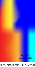 Gradient mesh abstract background. Blurred bright colors mesh background - vector