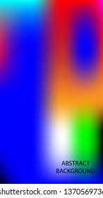 Gradient mesh abstract background. Blurred bright colors mesh background - vector