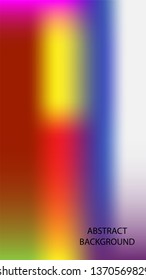 Gradient mesh abstract background. Blurred bright colors mesh background - vector