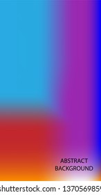 Gradient mesh abstract background. Blurred bright colors mesh background - vector