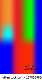Gradient mesh abstract background. Blurred bright colors mesh background - vector
