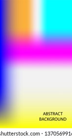 Gradient mesh abstract background. Blurred bright colors mesh background - vector