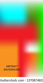 Gradient mesh abstract background. Blurred bright colors mesh background - vector