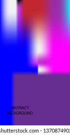 Gradient mesh abstract background. Blurred bright colors mesh background - vector