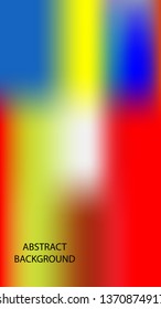 Gradient mesh abstract background. Blurred bright colors mesh background - vector