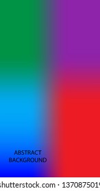 Gradient mesh abstract background. Blurred bright colors mesh background - vector