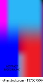 Gradient mesh abstract background. Blurred bright colors mesh background - vector