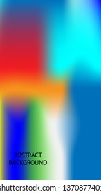 Gradient mesh abstract background. Blurred bright colors mesh background - vector