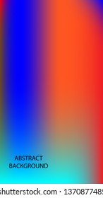 Gradient mesh abstract background. Blurred bright colors mesh background - vector