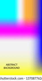 Gradient mesh abstract background. Blurred bright colors mesh background - vector