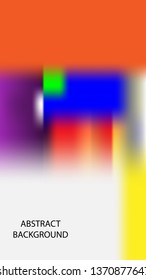 Gradient mesh abstract background. Blurred bright colors mesh background - vector